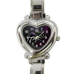 Butterfly 059 001 Heart Italian Charm Watch 