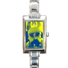 600 By 600 Image Rectangular Italian Charm Watch by supermarijuanaio