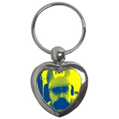 600 By 600 Image Key Chain (heart) by supermarijuanaio