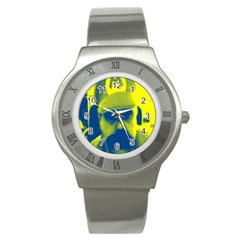 600 By 600 Image Stainless Steel Watch (unisex)