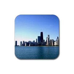 Chicago Skyline Drink Coaster (square)