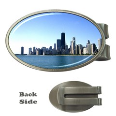 Chicago Skyline Money Clip (oval)