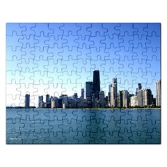 Chicago Skyline Jigsaw Puzzle (rectangle)