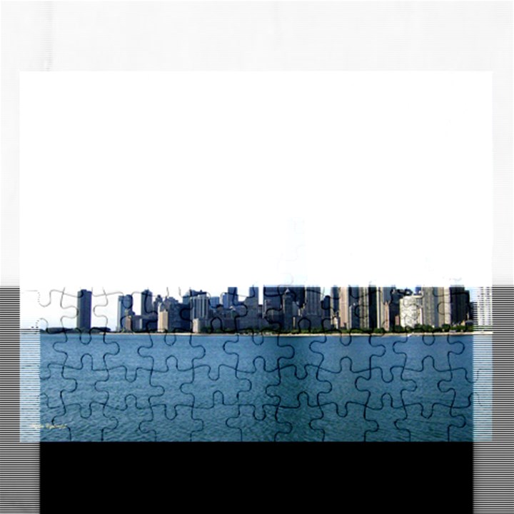 Chicago Skyline Jigsaw Puzzle (Rectangle)