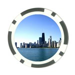 Chicago Skyline Poker Chip 10 Pack Front