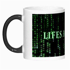 Lifes A Glitch Morph Mug by matthuisman