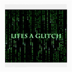 Lifes A Glitch Glasses Cloth (medium, Two Sided) by matthuisman