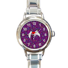 Your Heart Has Wings So Fly - Updated Round Italian Charm Watch by KurisutsuresRandoms