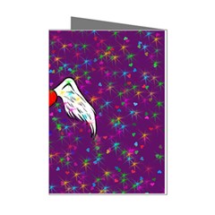 Your Heart Has Wings So Fly - Updated Mini Greeting Card (8 Pack)