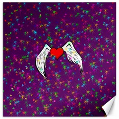 Your Heart Has Wings So Fly - Updated Canvas 12  X 12  (unframed) by KurisutsuresRandoms