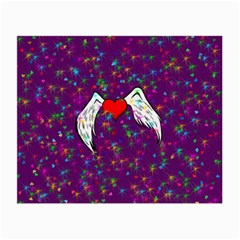 Your Heart Has Wings So Fly - Updated Glasses Cloth (small, Two Sided)