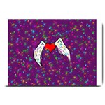 Your Heart Has Wings so Fly - Updated Large Door Mat 30 x20  Door Mat