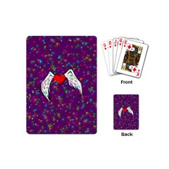 Your Heart Has Wings So Fly - Updated Playing Cards (mini)