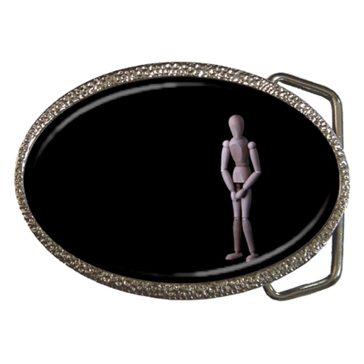 I Have To Go Belt Buckle (Oval)