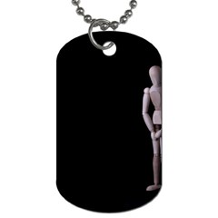 I Have To Go Dog Tag (one Sided) by hlehnerer