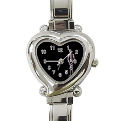 I Have To Go Heart Italian Charm Watch  by hlehnerer