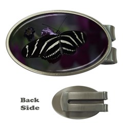 Butterfly 059 001 Money Clip (oval) by pictureperfectphotography