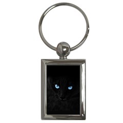 Black Cat Key Chain (rectangle) by cutepetshop