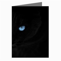 Black Cat Greeting Card (8 Pack)