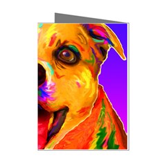 Happy Dog Mini Greeting Card (8 Pack)