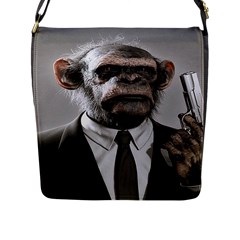 Monkey Business Flap Closure Messenger Bag (large)