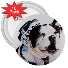 Bad Dog 3  Button (10 Pack) by cutepetshop