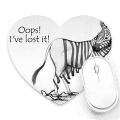 Lost Mouse Pad (heart) by cutepetshop