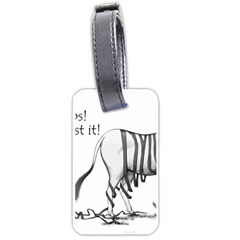 Lost Luggage Tag (one Side)