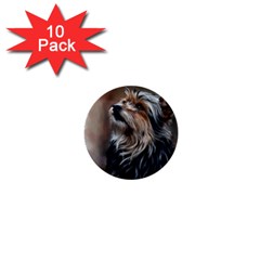 Puppy 1  Mini Button (10 Pack)