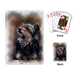 Puppy Playing Cards Single Design