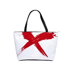 Red X Large Shoulder Bag