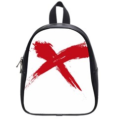 Red X School Bag (small)