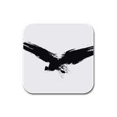 Grunge Bird Drink Coasters 4 Pack (square) by magann