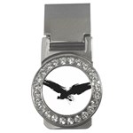 Grunge Bird Money Clip (CZ) Front