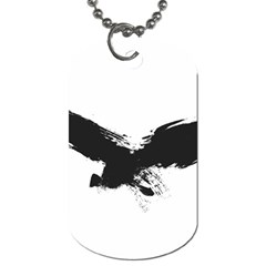 Grunge Bird Dog Tag (one Sided) by magann