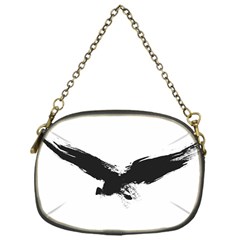 Grunge Bird Chain Purse (one Side) by magann