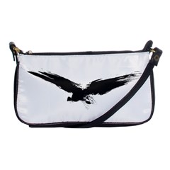 Grunge Bird Evening Bag