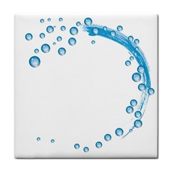 Water Swirl Ceramic Tile