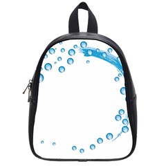 Water Swirl School Bag (small) by magann