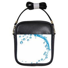 Water Swirl Girl s Sling Bag by magann