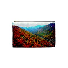 Through The Mountains Cosmetic Bag (small)