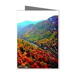 Through The Mountains Mini Greeting Card (8 Pack) Left