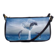 The Heart Of The Dolphins Evening Bag