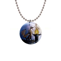 Dragon Land 2 Button Necklace