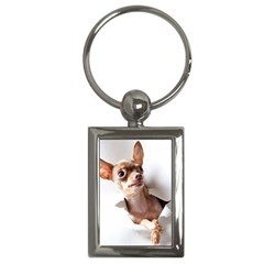 Chihuahua Key Chain (Rectangle)