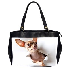 Chihuahua Oversize Office Handbag (two Sides) by cutepetshop