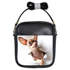 Chihuahua Girl s Sling Bag