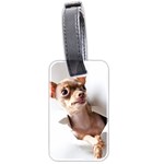 Chihuahua Luggage Tag (Two Sides) Front