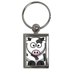 Cow Key Chain (rectangle) by cutepetshop