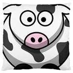 Cow Large Cushion Case (One Side) Front